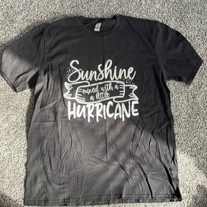 Sunshine with hurricane